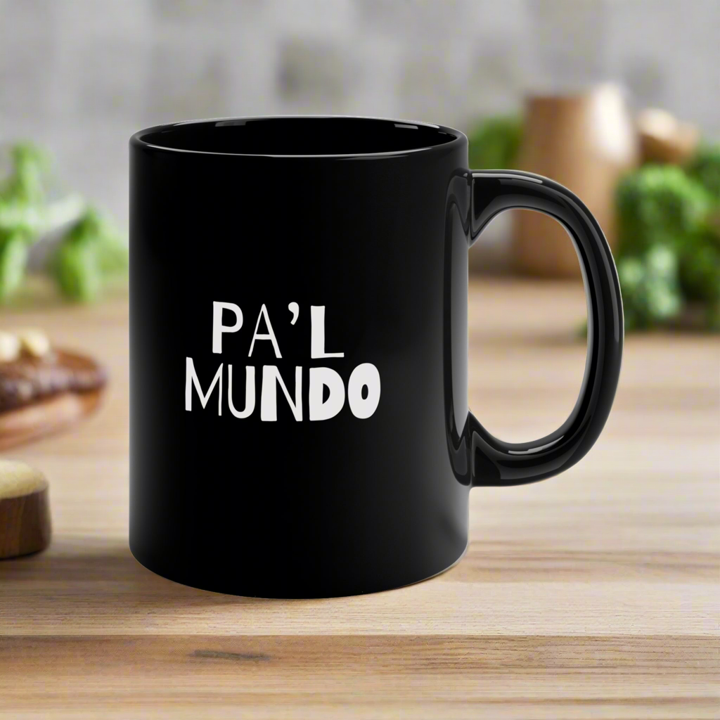 Puerto Rico Personalized Mug | DE CAGUAS PA'L MUNDO | Ceramic 11 oz cup