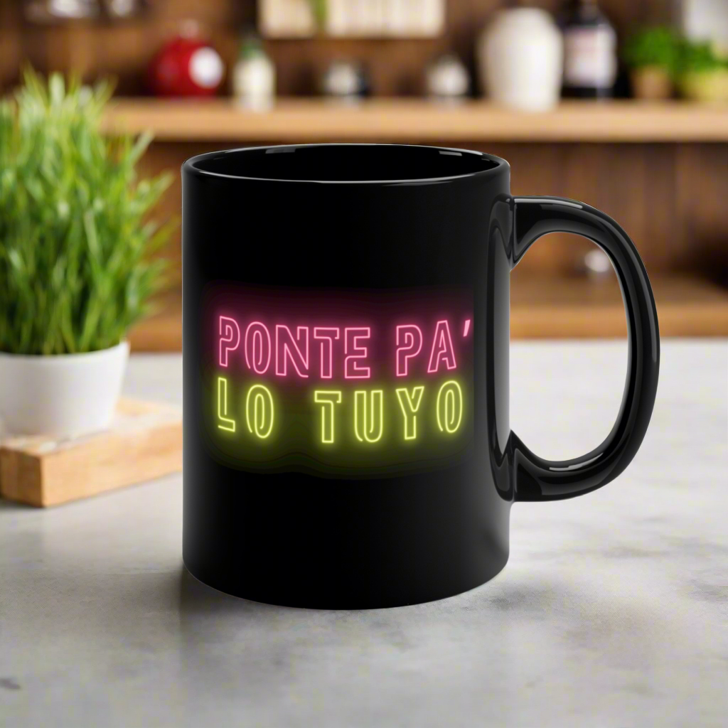 Puerto Rico Mug | PONTE PA' LO TUYO | Ceramic 11 oz cup