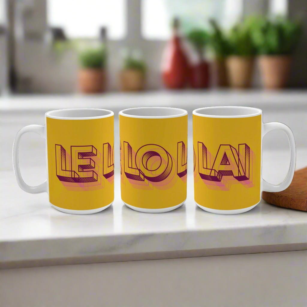 Puerto Rico Gift Coffee Mug 15oz | LE LO LAI