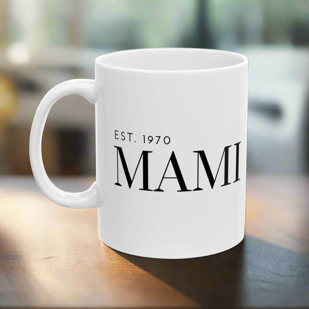 Personalized Puerto Rico Mug | EST. 1985 | Ceramic 11oz | Exclusive Puerto Rico Gifts | Puerto Rico Pride | Boricua Items