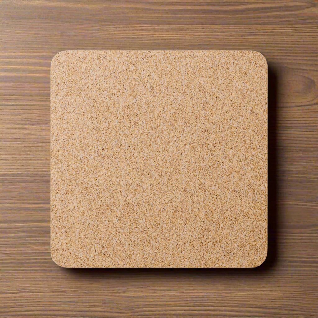 Puerto Rico Cork-back Coaster Set | PASCUAS NAVIDAD | CHRISTMAS POINSETTIAS | Exclusive Puerto Rico Gifts | Boricua Pride