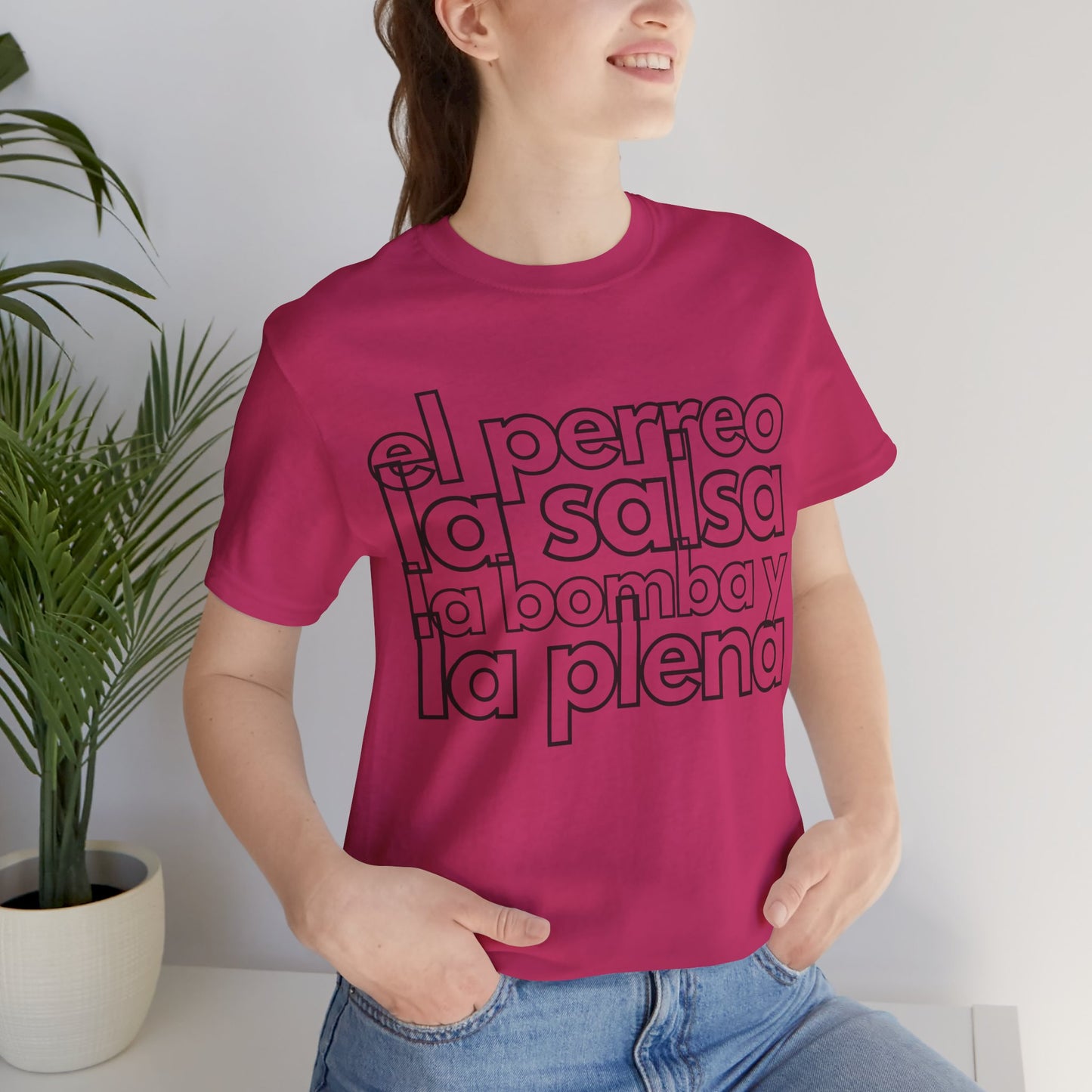Puerto Rico Icons Shirt | EL PERREO, LA SALSA, LA BOMBA, Y LA PLENA