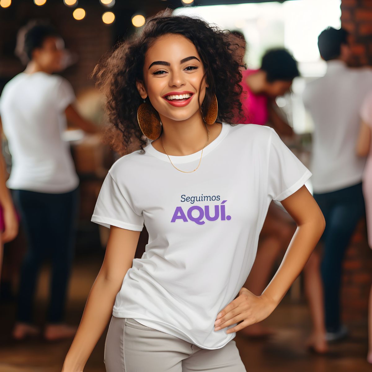 Puerto Rico Icons Shirt | SEGUIMOS AQUI