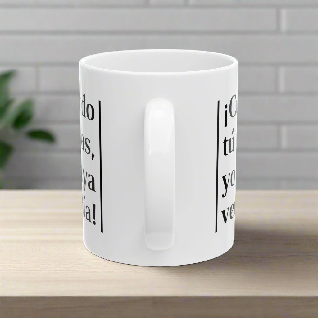 Puerto Rico Mug | Mom Sayings | Ceramic 11 oz cup | Exclusive Puerto Rico Gifts | Gift for Mom | Puerto Rico Pride | Boricua Items