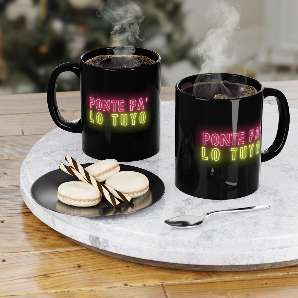 Puerto Rico Mug | PONTE PA' LO TUYO | Ceramic 11 oz cup | Exclusive Puerto Rico Gifts | Puerto Rico Pride | Boricua Items
