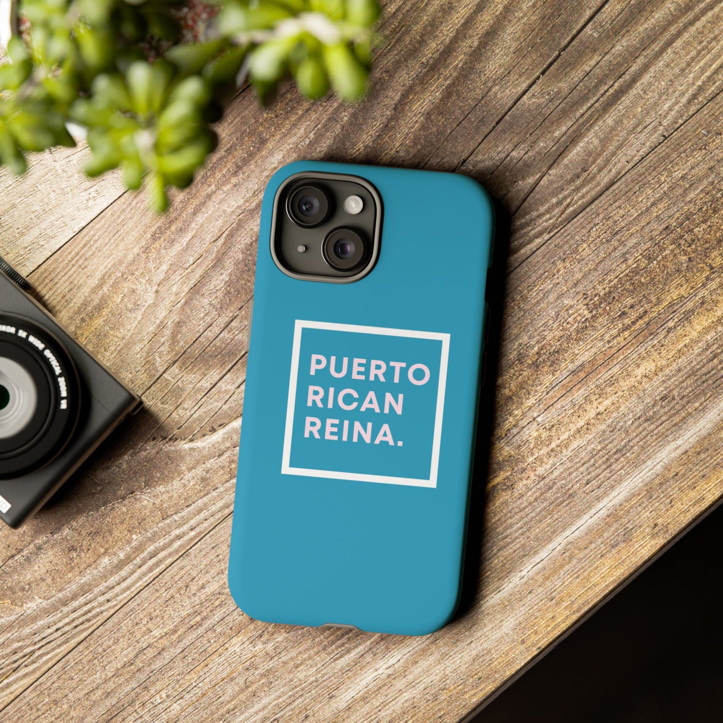 Puerto Rico Phrases | PUERTO RICAN REINA | Matte iPhone Case