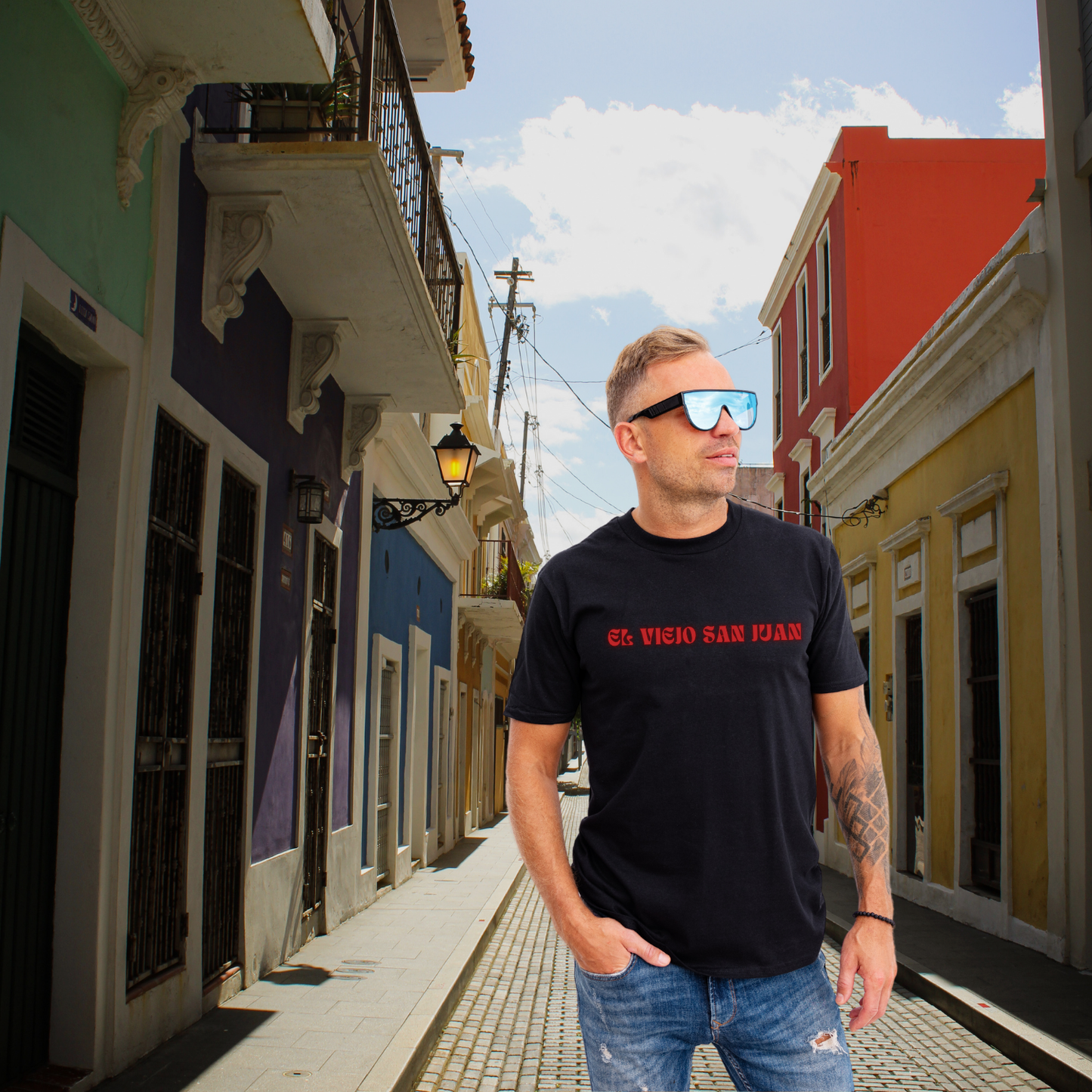 Puerto Rico Shirt | Barrios y Sectores | Viejo San Juan