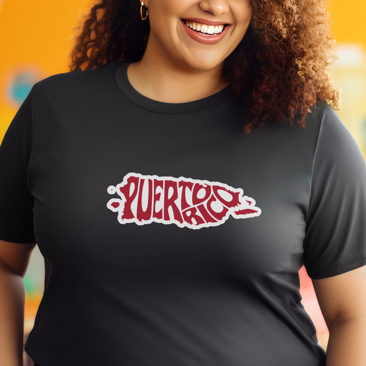 Puerto Rico Shirt | PUERTO RICAN MAP