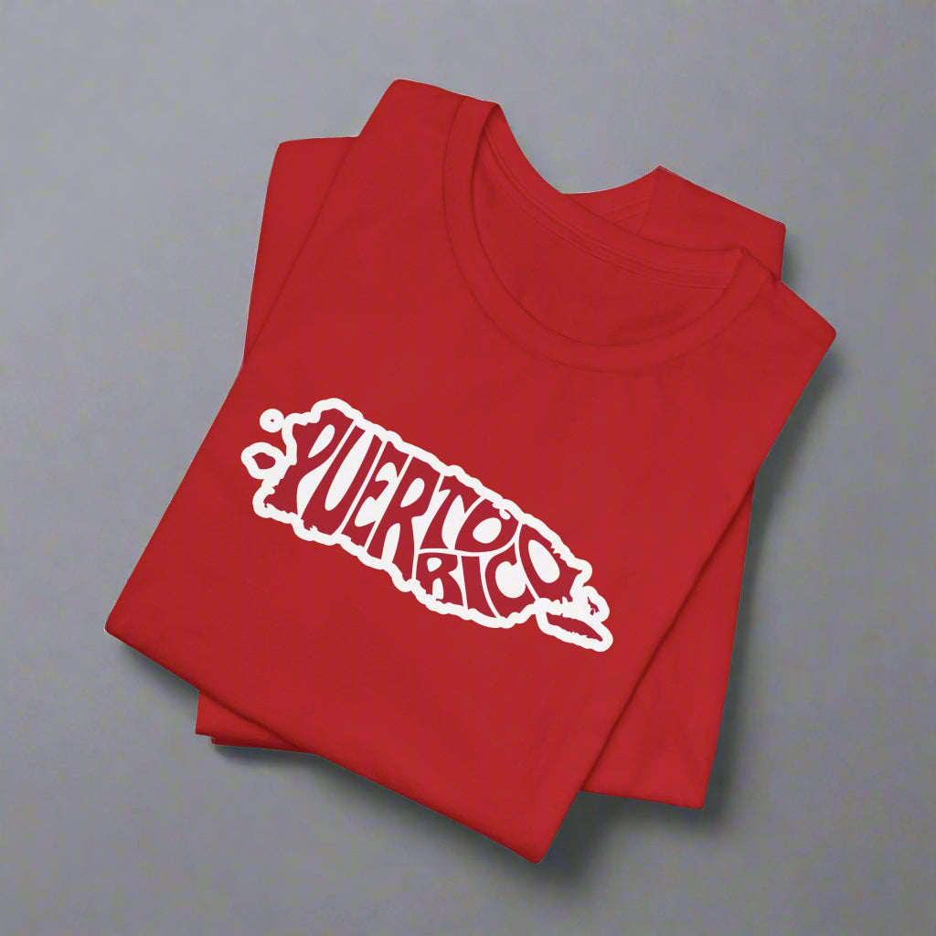 Puerto Rico Shirt | PUERTO RICAN MAP