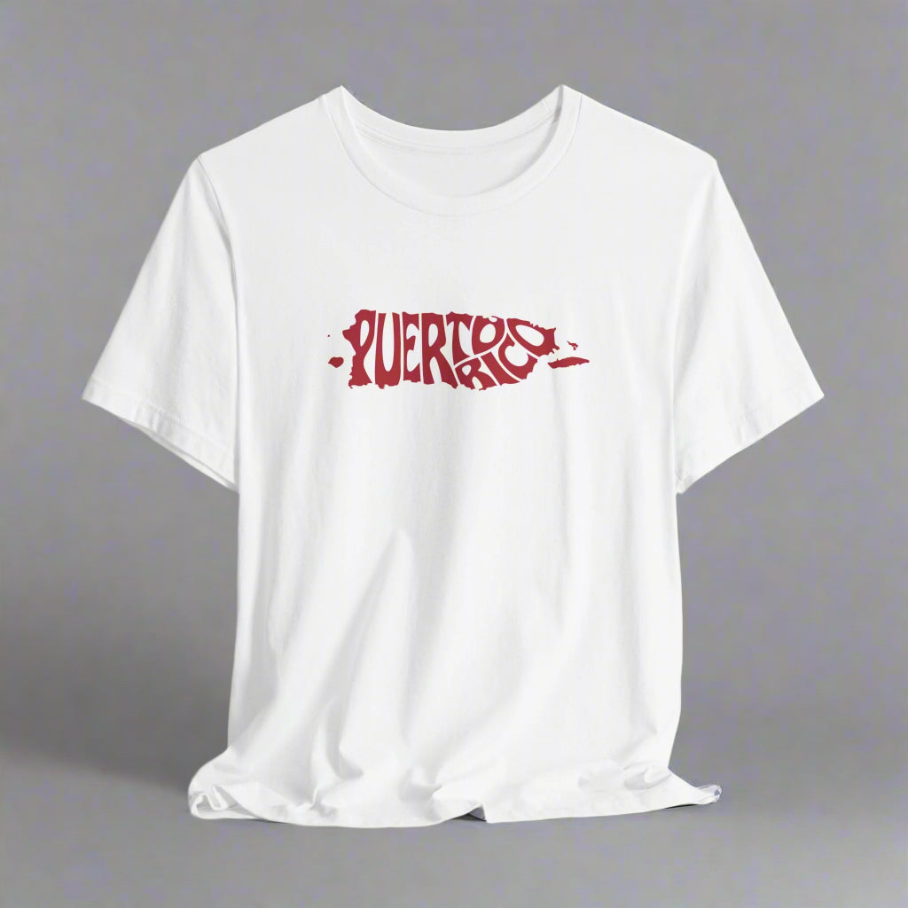Puerto Rico Shirt | PUERTO RICAN MAP