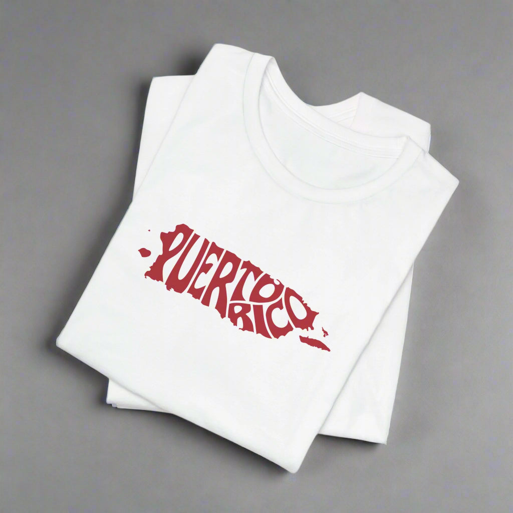 Puerto Rico Shirt | PUERTO RICAN MAP