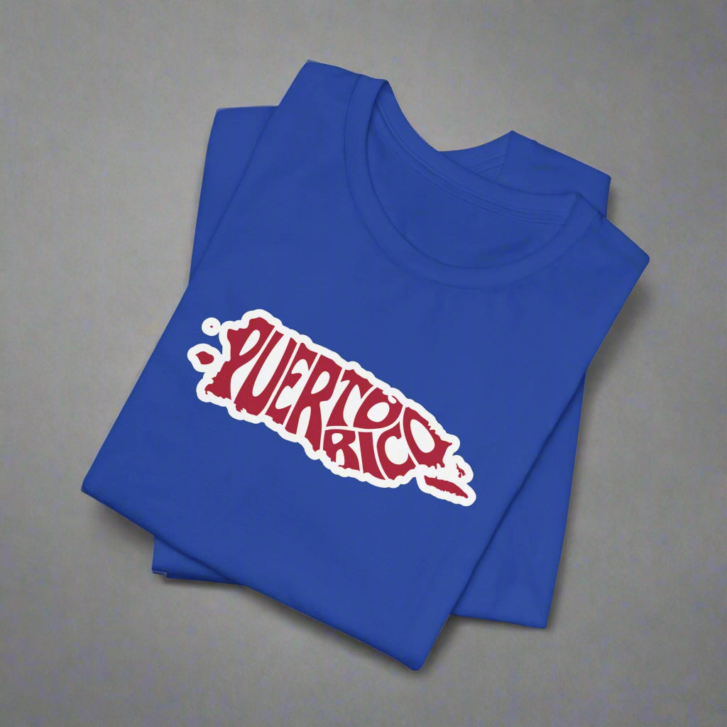 Puerto Rico Shirt | PUERTO RICAN MAP