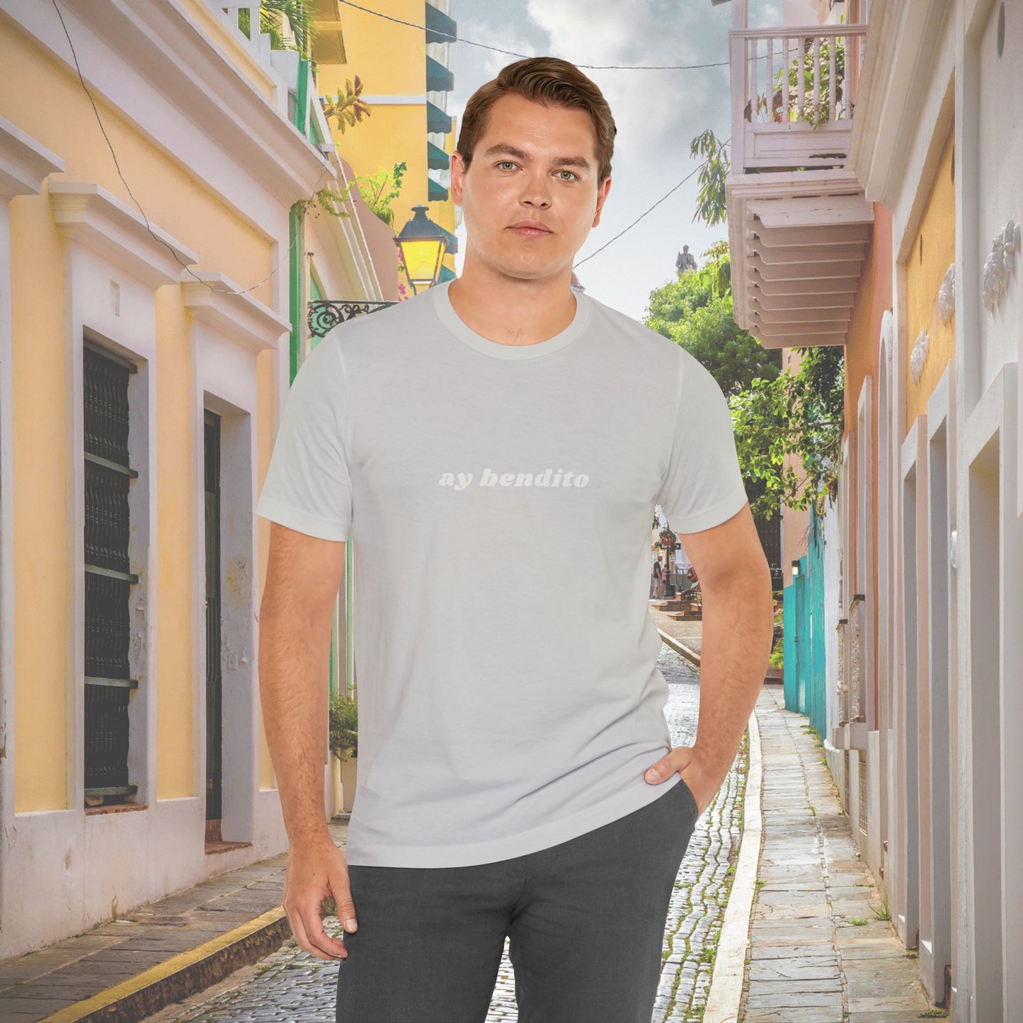 Puerto Rico Shirt | Phrases Gift | AY BENDITO