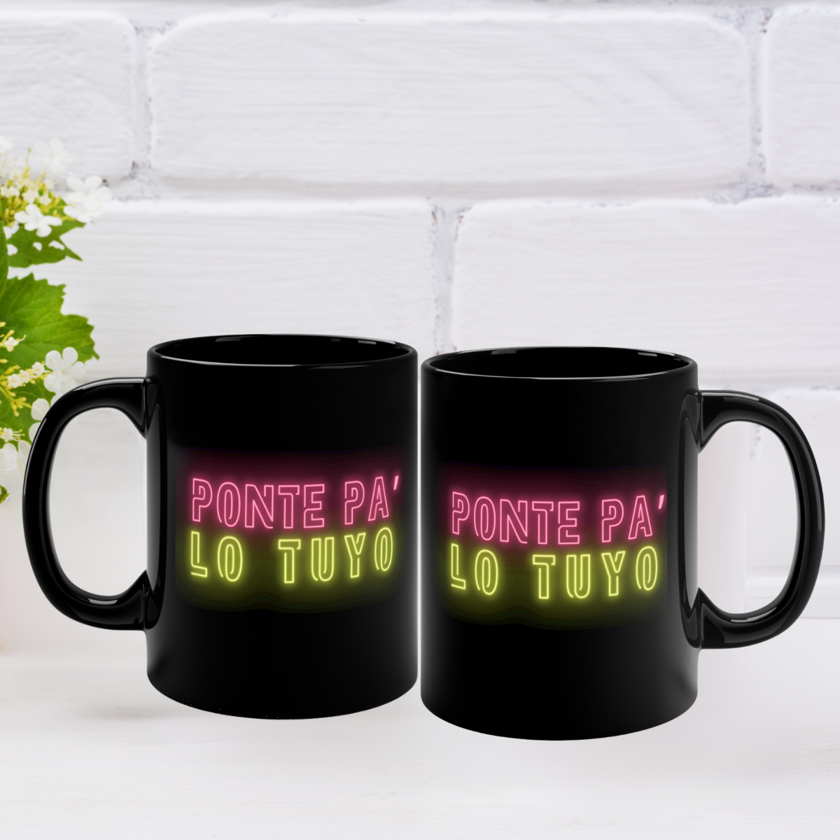 Puerto Rico Mug | PONTE PA' LO TUYO | Ceramic 11 oz cup | Exclusive Puerto Rico Gifts | Puerto Rico Pride | Boricua Items