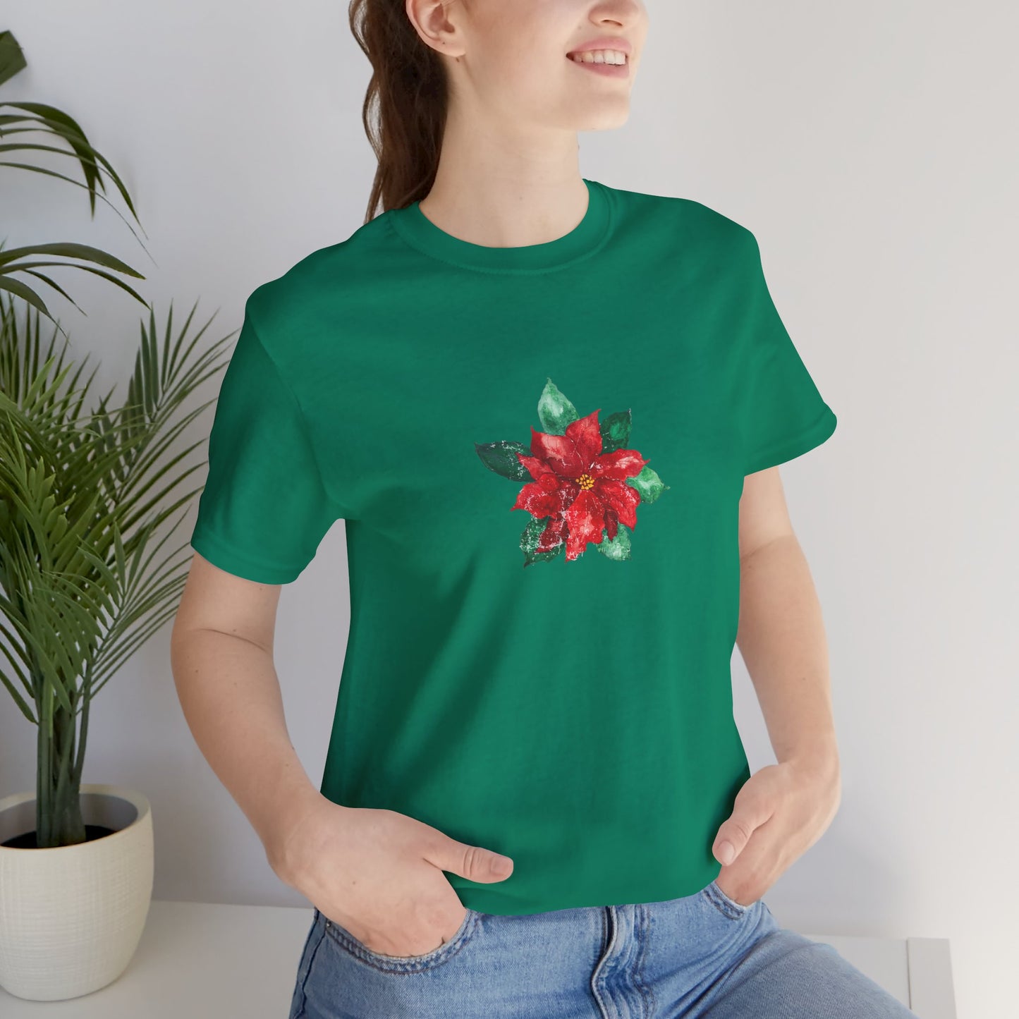 Puerto Rico Shirt | PASCUAS NAVIDAD | CHRISTMAS POINSETTIAS | Soft and Stylish Tee | Exclusive Puerto Rico Gifts | Boricua Pride