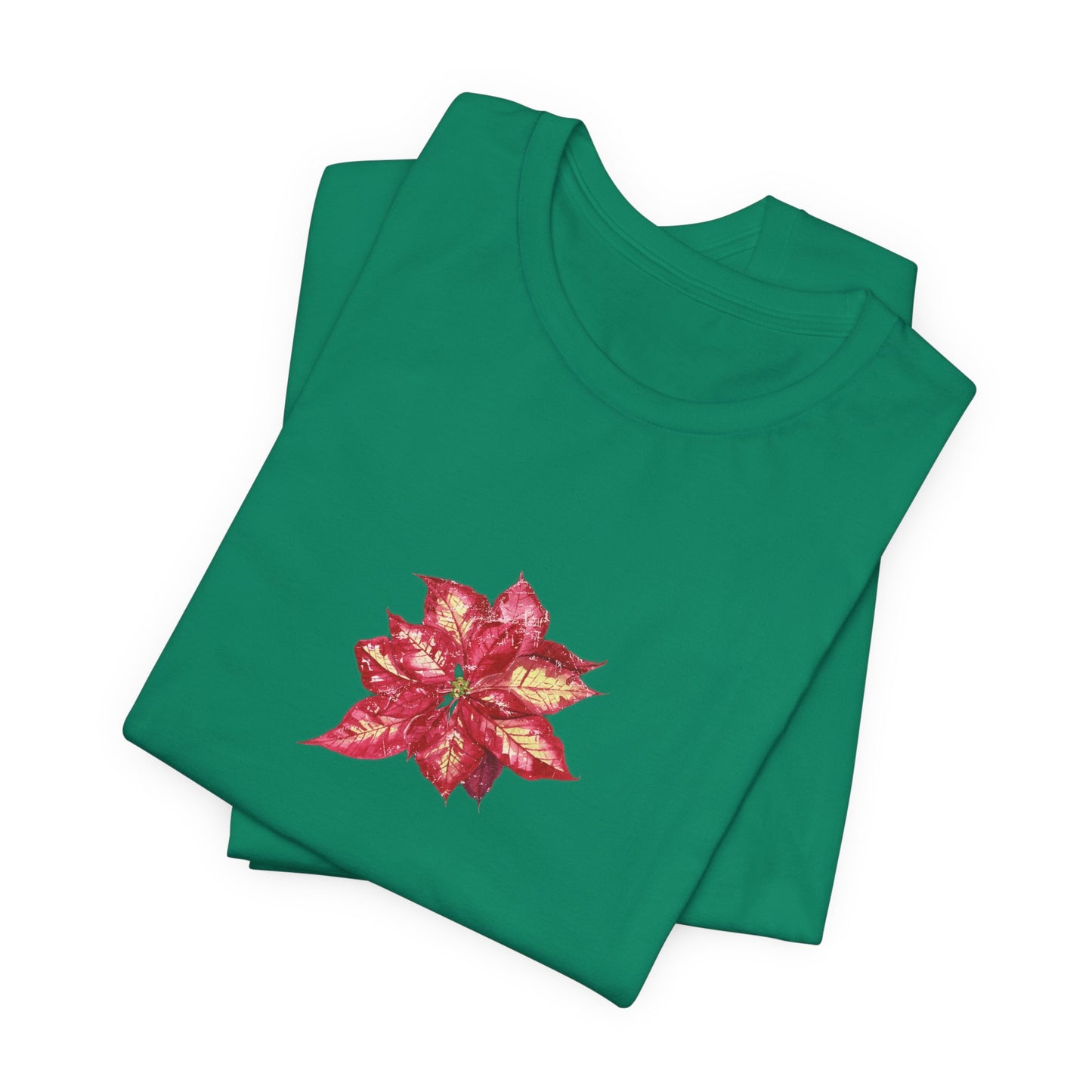 Puerto Rico Shirt | PASCUAS NAVIDAD | CHRISTMAS POINSETTIAS | Soft and Stylish Tee | Exclusive Puerto Rico Gifts | Boricua Pride