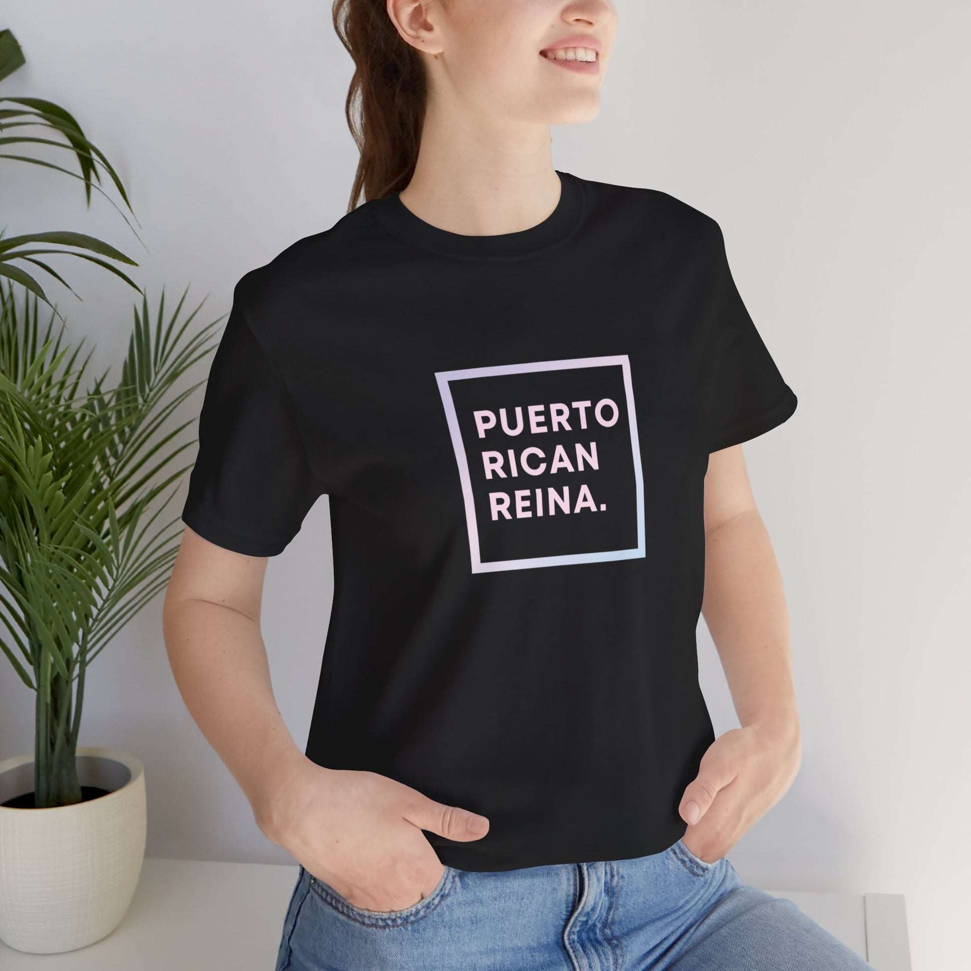 Puerto Rico Shirt | PUERTO RICAN REINA | Express Shipping Available | Soft and Stylish Tee | Exclusive Puerto Rico Gifts | Boricua Pride