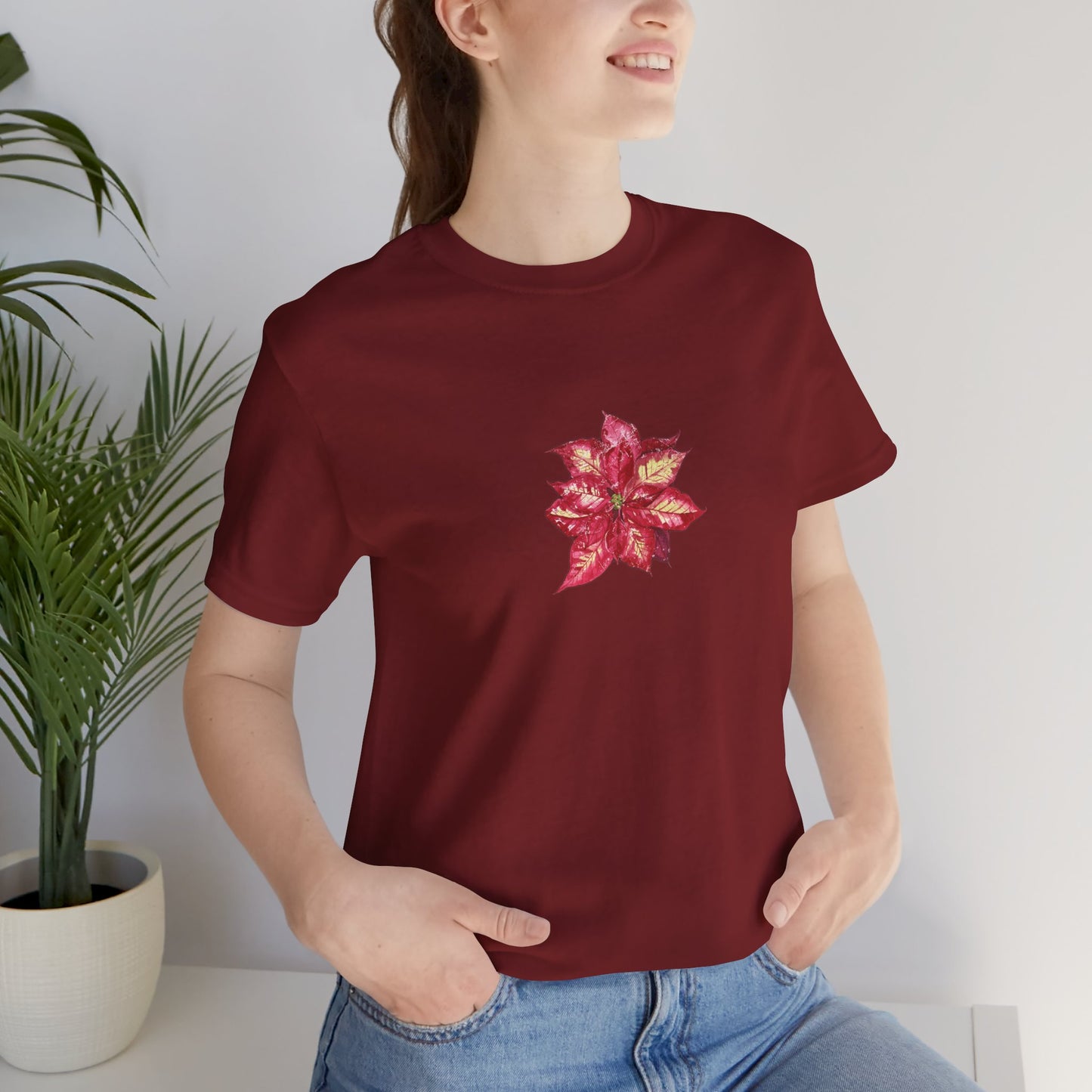 Puerto Rico Shirt | PASCUAS NAVIDAD | CHRISTMAS POINSETTIAS | Soft and Stylish Tee | Exclusive Puerto Rico Gifts | Boricua Pride