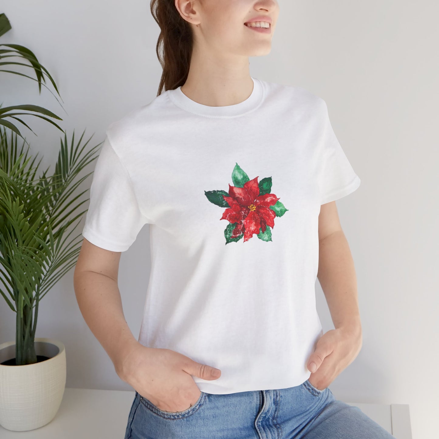 Puerto Rico Shirt | PASCUAS NAVIDAD | CHRISTMAS POINSETTIAS | Soft and Stylish Tee | Exclusive Puerto Rico Gifts | Boricua Pride