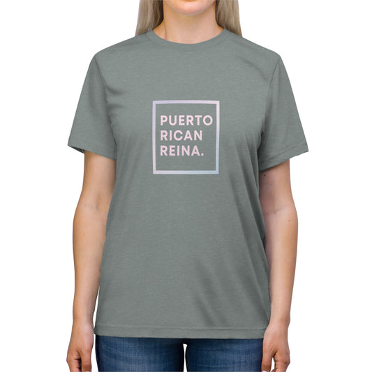 Puerto Rico Shirt | PUERTO RICAN REINA | Soft and Stylish Tee | Exclusive Puerto Rico Gifts | Boricua Pride