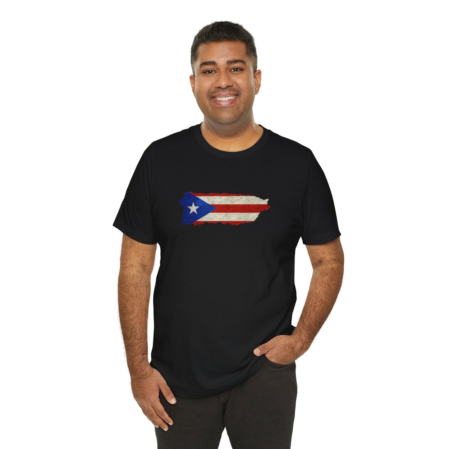 Puerto Rico Shirt | Puerto Rico Flag Map | Express Shipping Available | Soft and Stylish Tee | Exclusive Puerto Rico Gifts | Boricua Pride