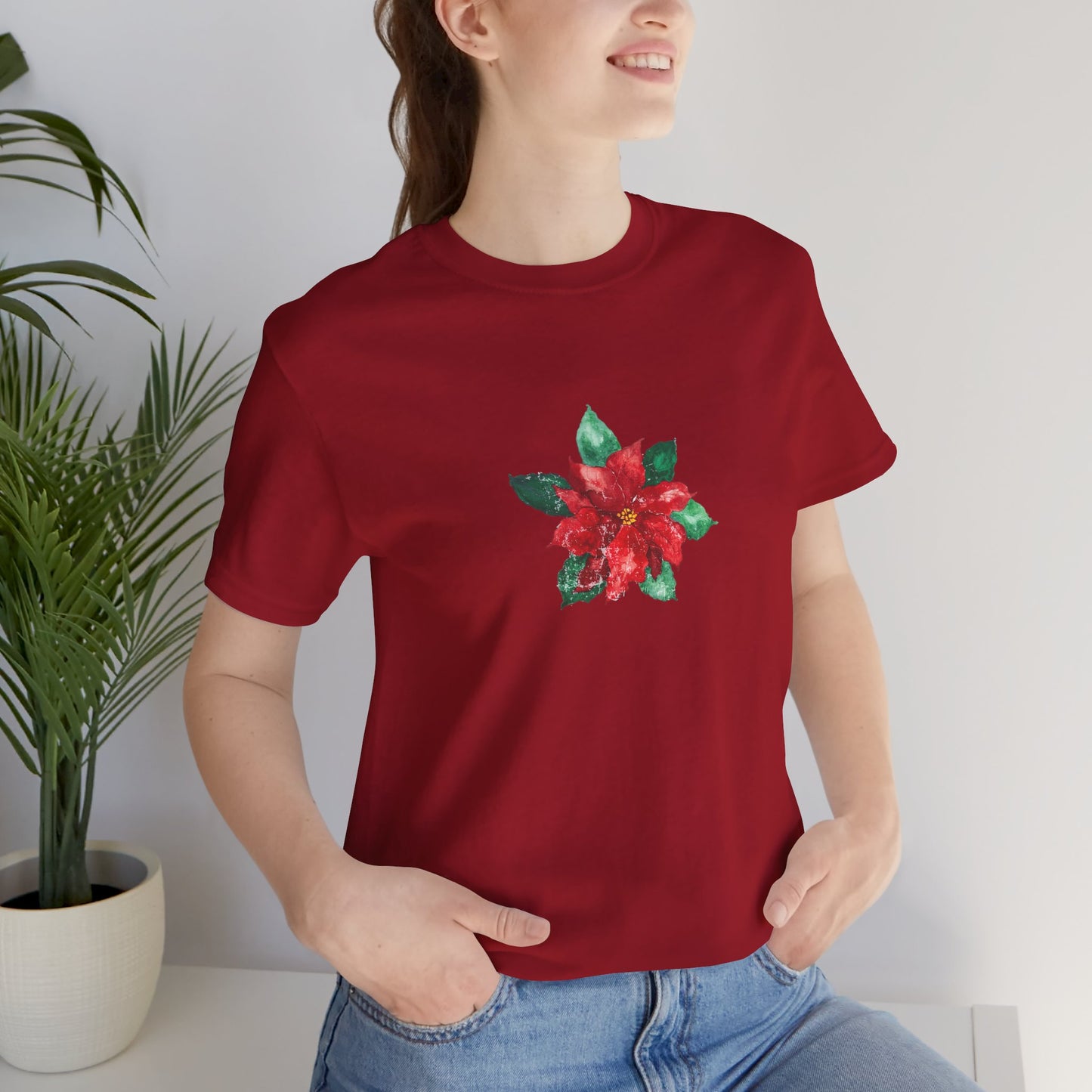 Puerto Rico Shirt | PASCUAS NAVIDAD | CHRISTMAS POINSETTIAS | Soft and Stylish Tee | Exclusive Puerto Rico Gifts | Boricua Pride