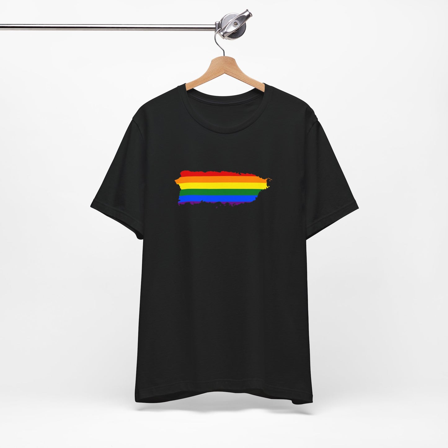 Puerto Rico Shirt | Puerto Rico Rainbow Map | Express Shipping Available | Soft and Stylish Tee | Exclusive Puerto Rico Gifts | Boricua Pride