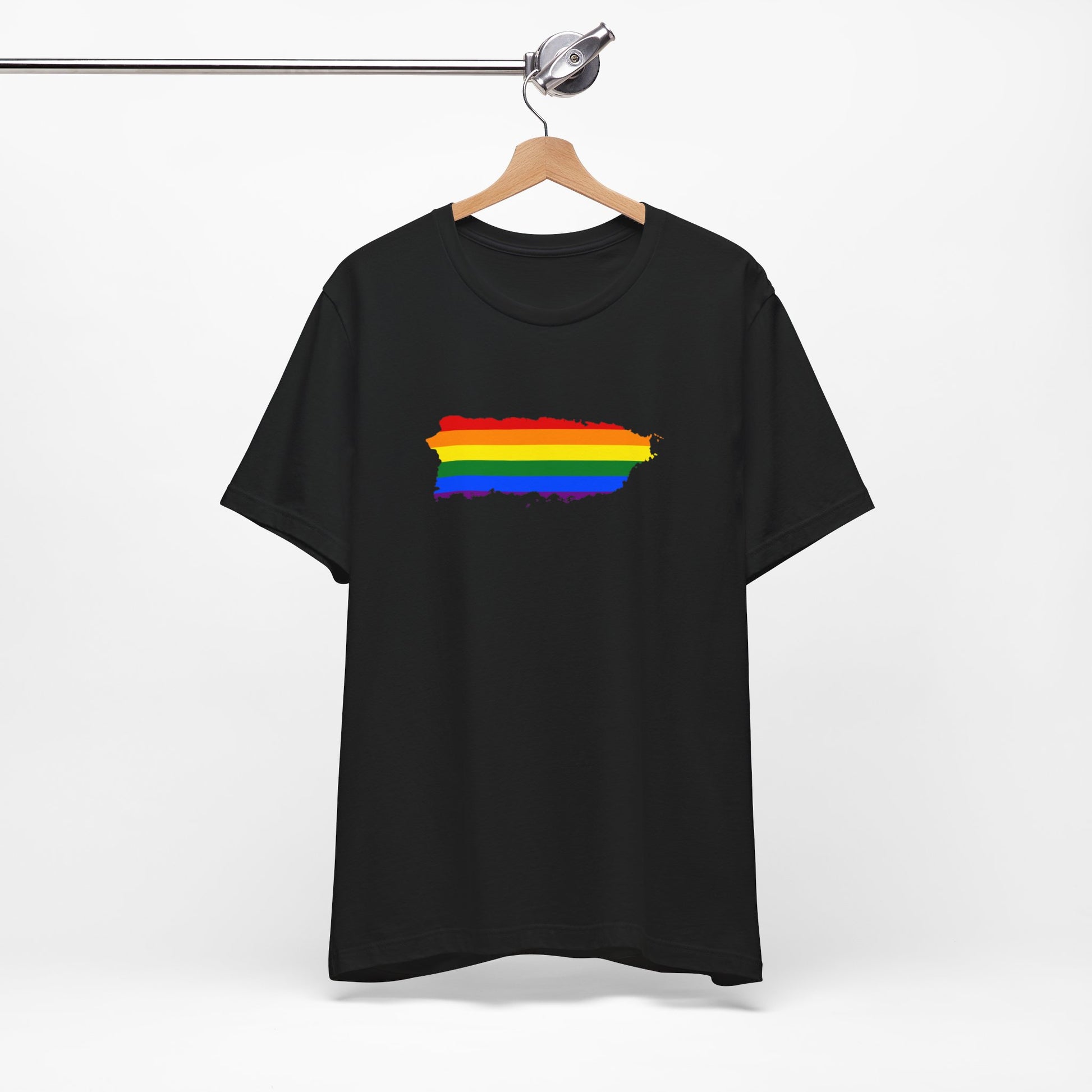 Puerto Rico Shirt | Puerto Rico Rainbow Map | Express Shipping Available | Soft and Stylish Tee | Exclusive Puerto Rico Gifts | Boricua Pride