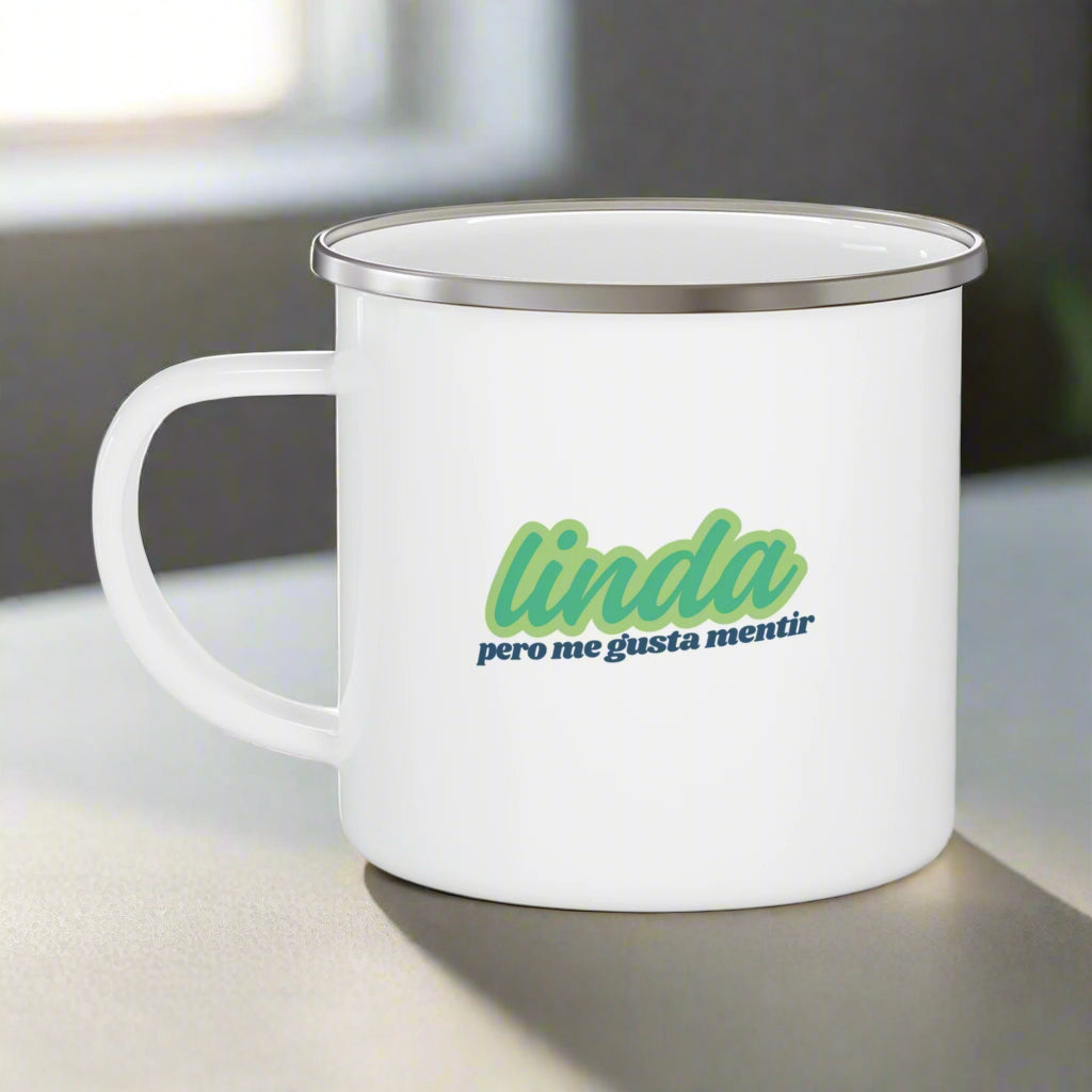 Coffee Mug |  Puerto Rico Gift | LINDA PERO ME GUSTA MENTIR