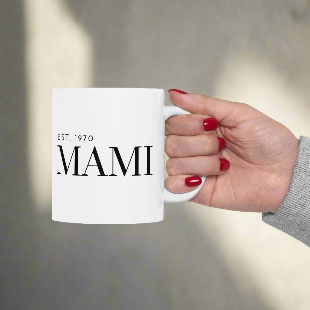 Personalized Puerto Rico Mug | EST. 1985 | Ceramic 11oz | Exclusive Puerto Rico Gifts | Puerto Rico Pride | Boricua Items