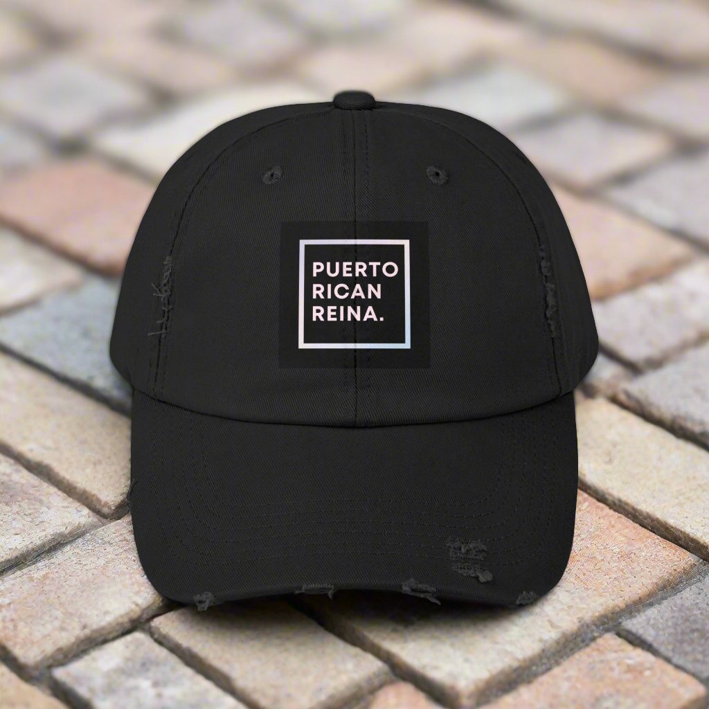 Boricua Hat | PUERTO RICAN REINA | Puerto Rico Baseball Cap | Exclusive Puerto Rico Gifts | Boricua Pride 