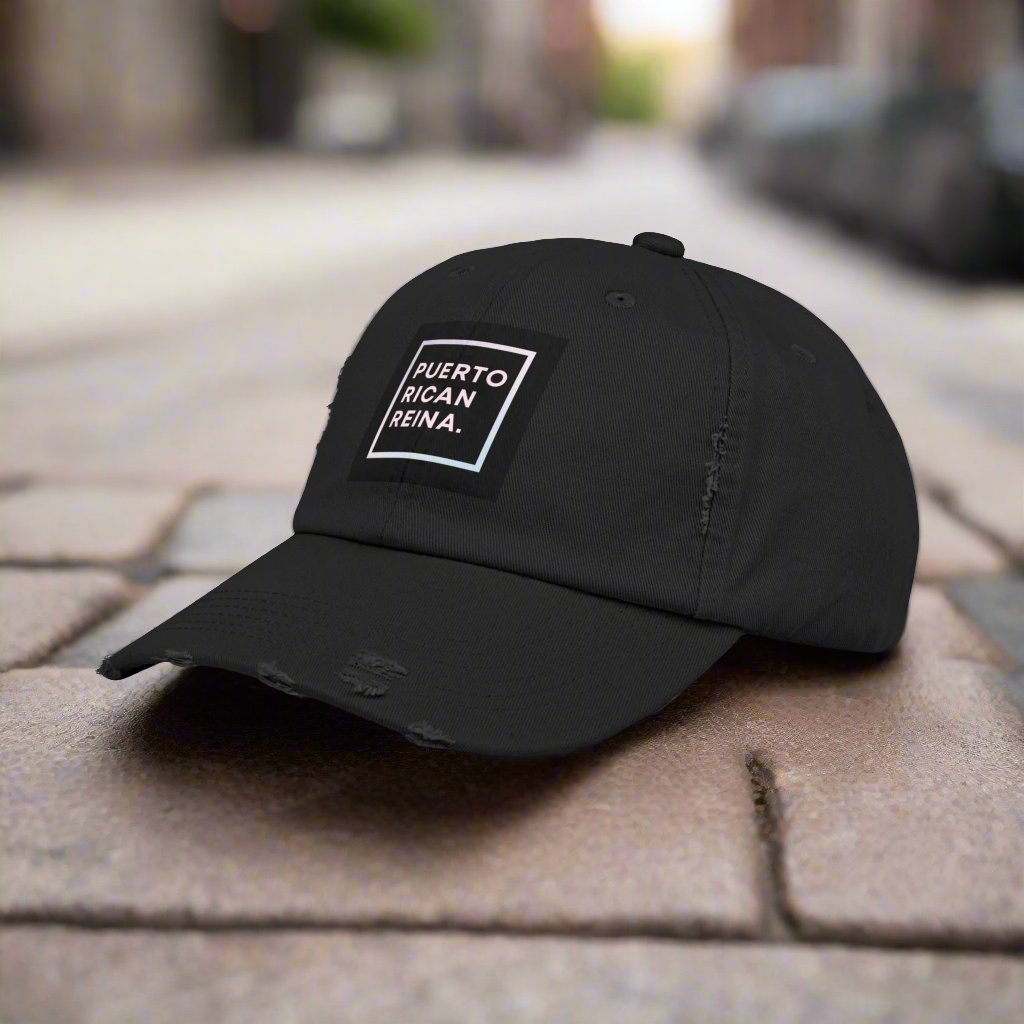 Boricua Hat | PUERTO RICAN REINA | Puerto Rico Baseball Cap | Exclusive Puerto Rico Gifts | Boricua Pride 