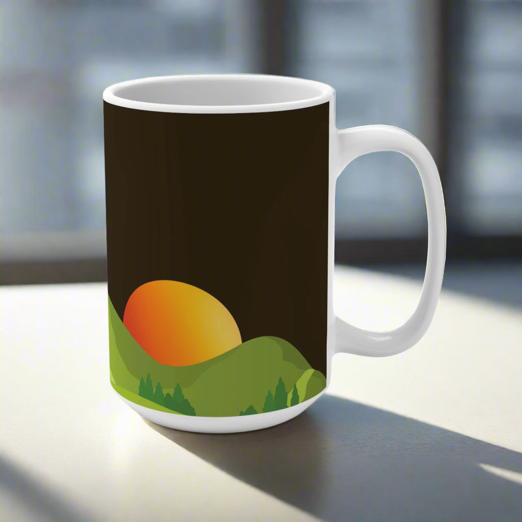 Puerto Rico Coffee Mug 15oz | EL AROMA DE LA MONTANA