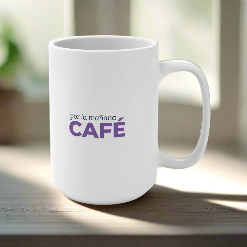Puerto Rico Coffee Mug 15oz | POR LA MANANA CAFE