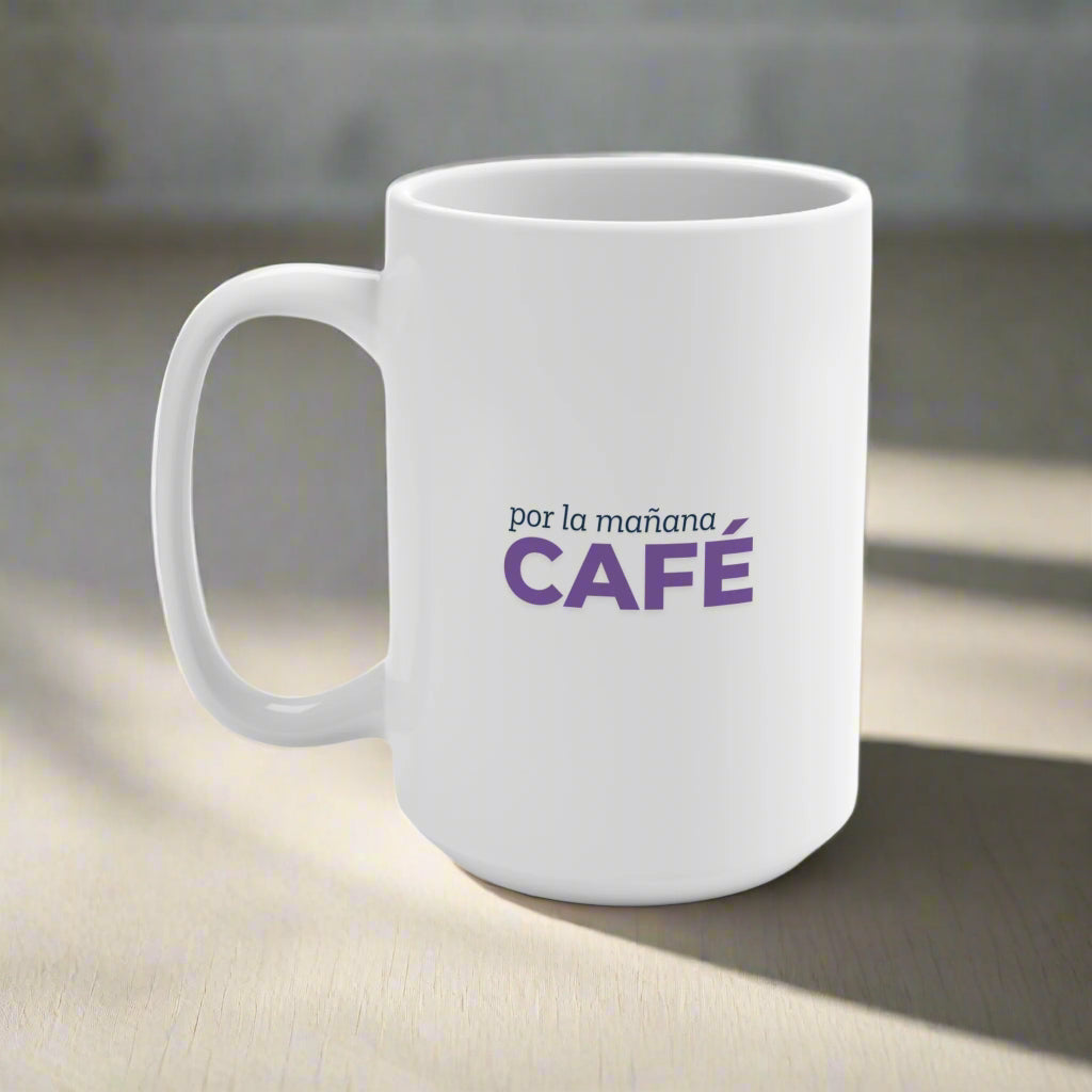 Puerto Rico Coffee Mug 15oz | POR LA MANANA CAFE