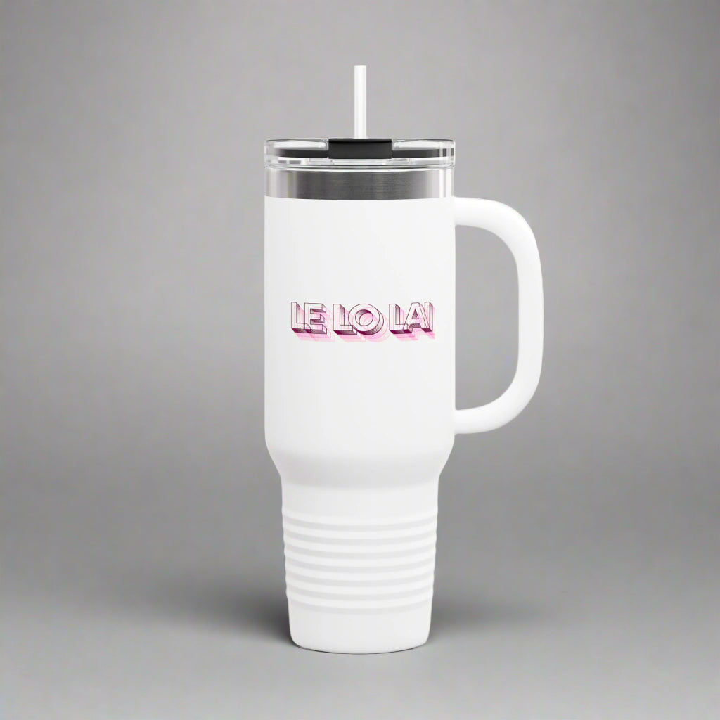 Puerto Rico Icons | LE LO LAI | Insulated Mug - 40oz