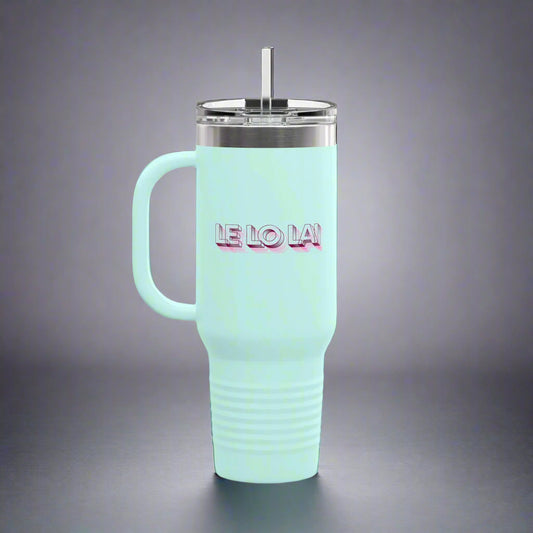  Puerto Rico Icons | LE LO LAI | Insulated Mug - 40oz