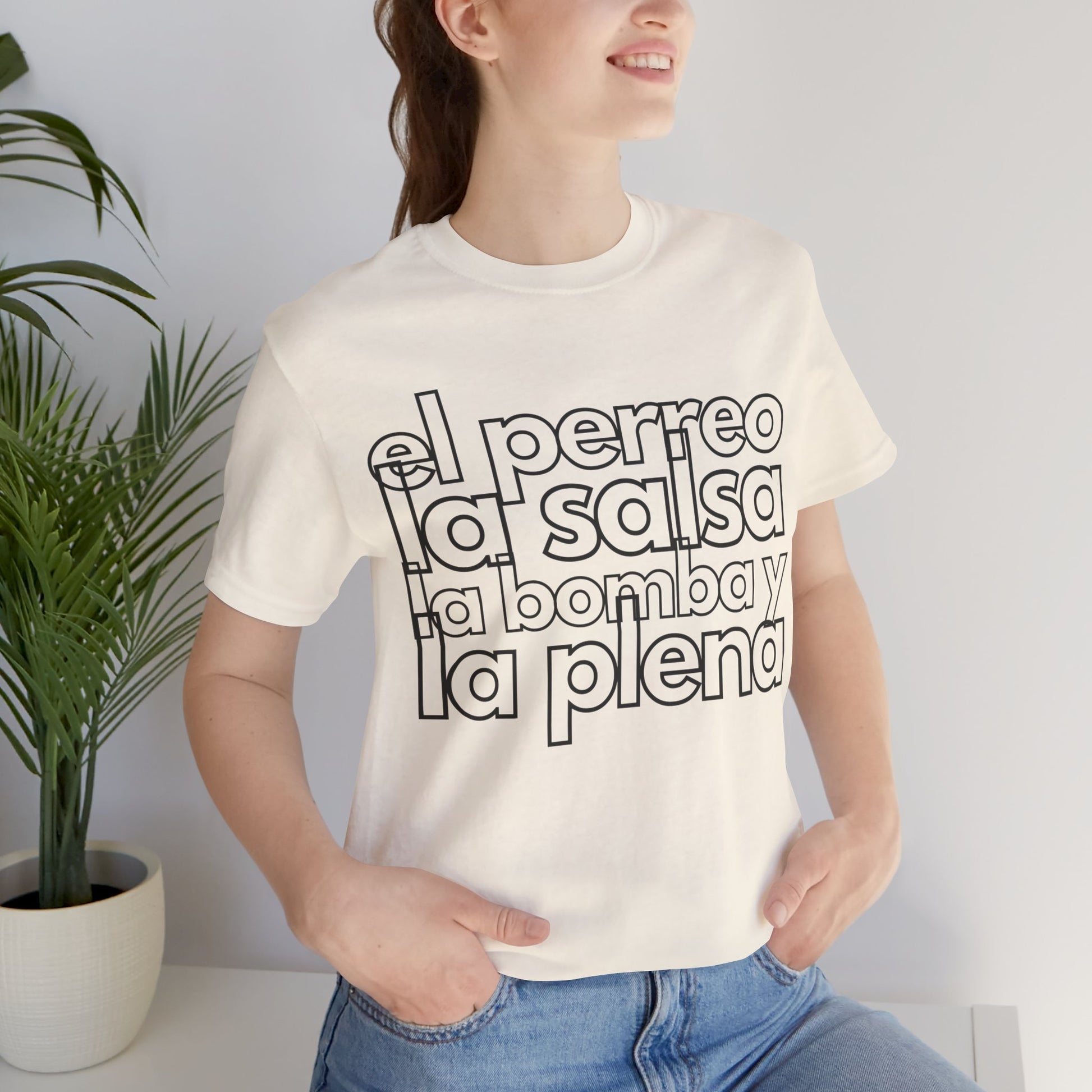 Puerto Rico Icons Shirt | EL PERREO, LA SALSA, LA BOMBA, Y LA PLENA