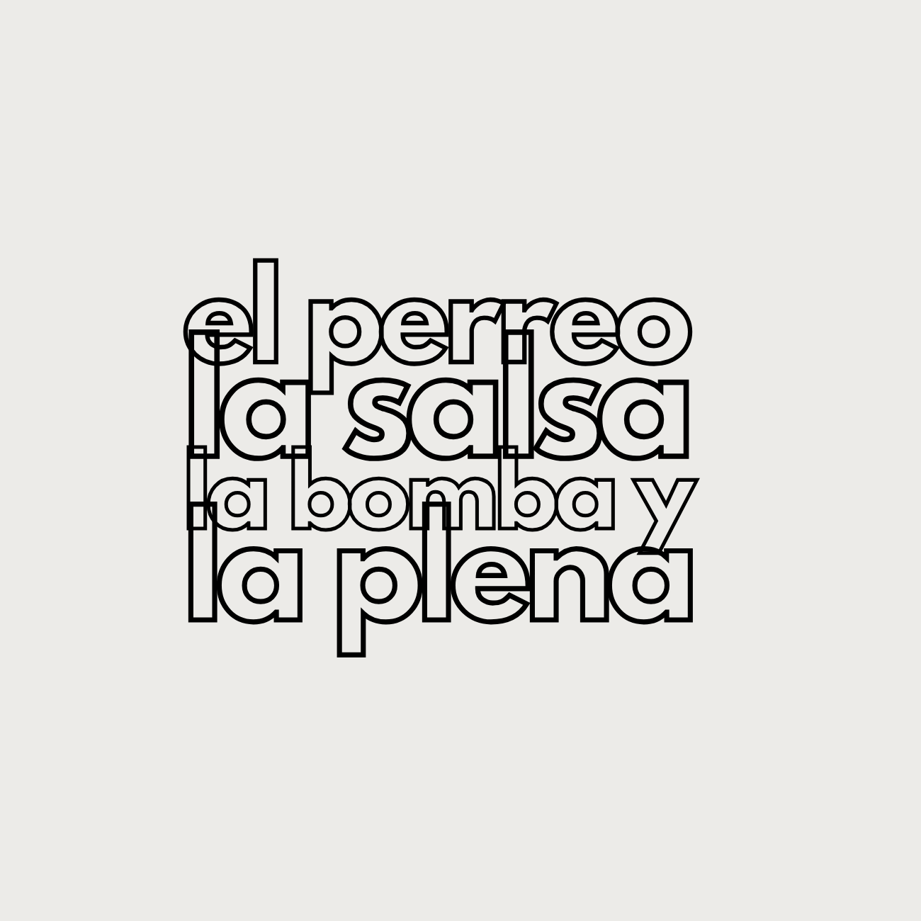 Puerto Rico Icons Shirt | EL PERREO, LA SALSA, LA BOMBA, Y LA PLENA