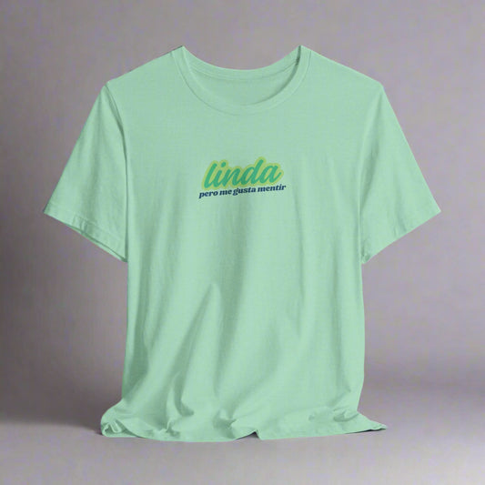 Puerto Rico Icons Shirt | LINDA PERO ME GUSTA MENTIR
