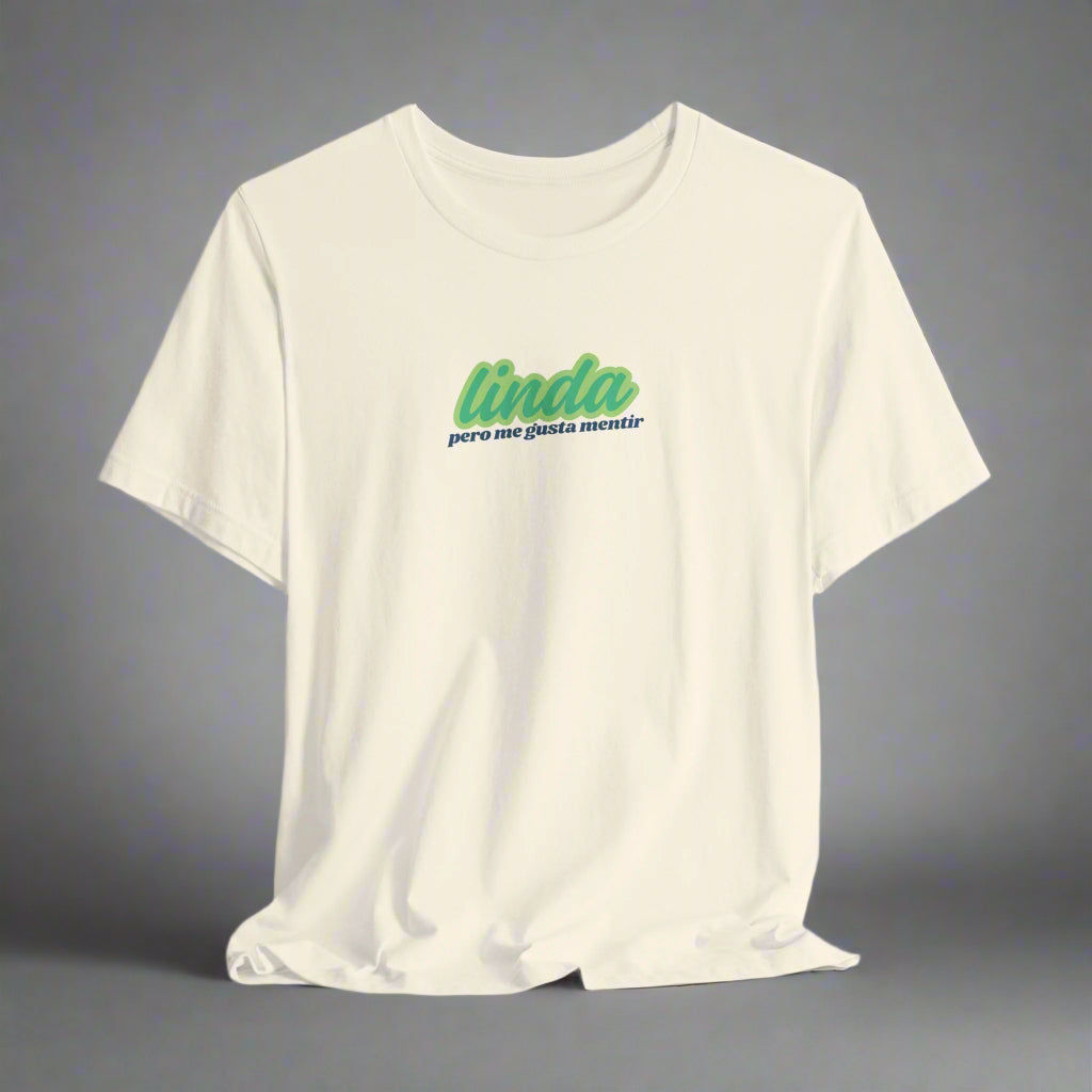 Puerto Rico Icons Shirt | LINDA PERO ME GUSTA MENTIR