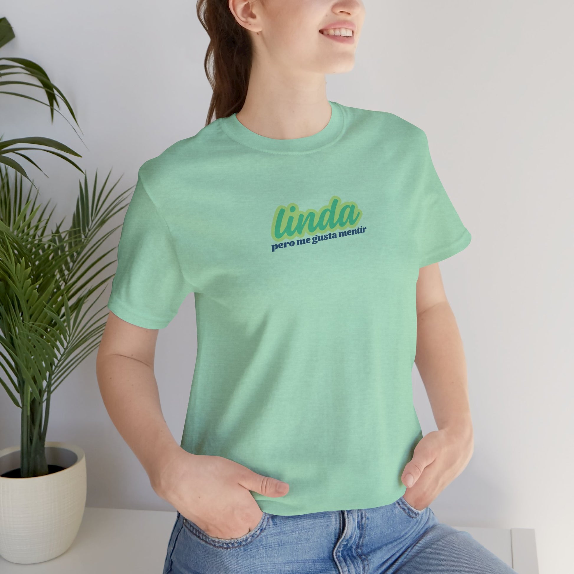 Puerto Rico Icons Shirt | LINDA PERO ME GUSTA MENTIR