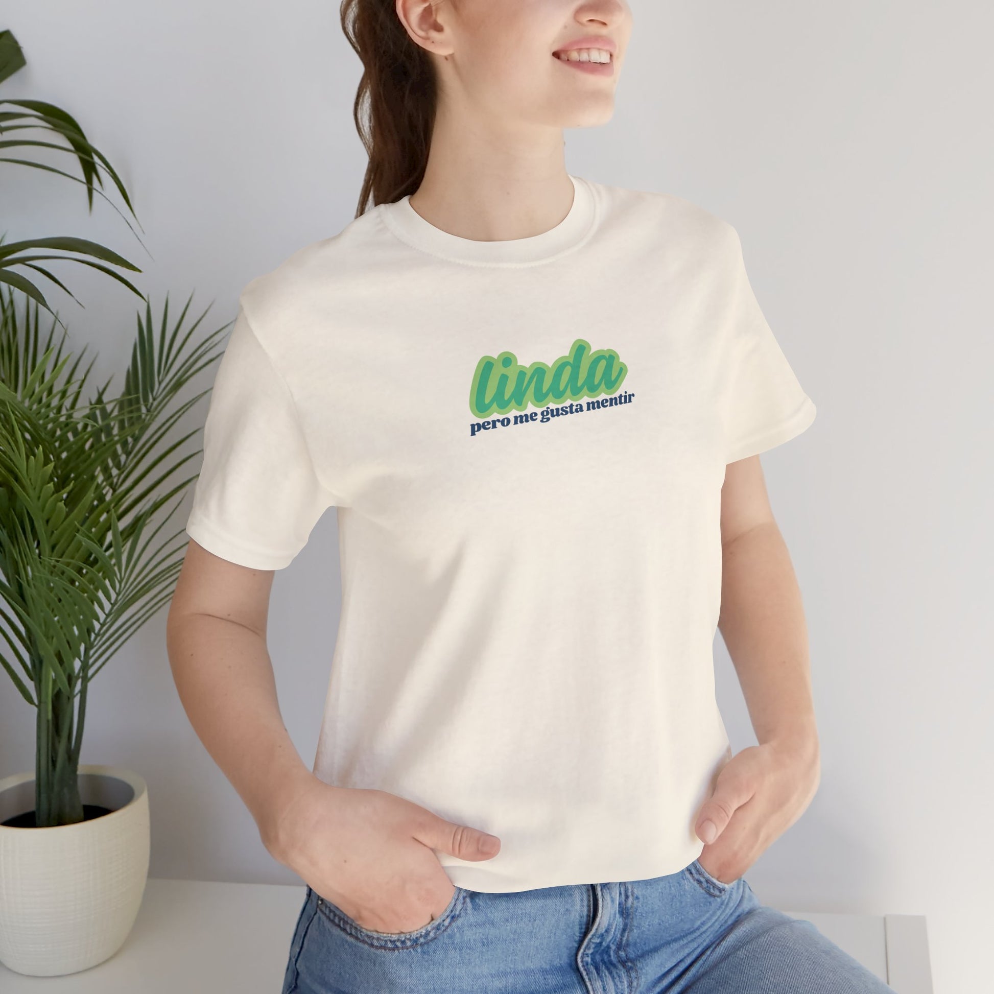 Puerto Rico Icons Shirt | LINDA PERO ME GUSTA MENTIR