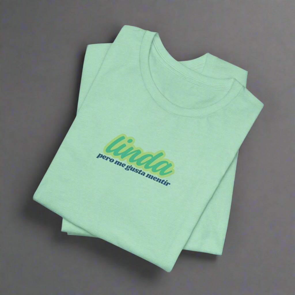 Puerto Rico Icons Shirt | LINDA PERO ME GUSTA MENTIR