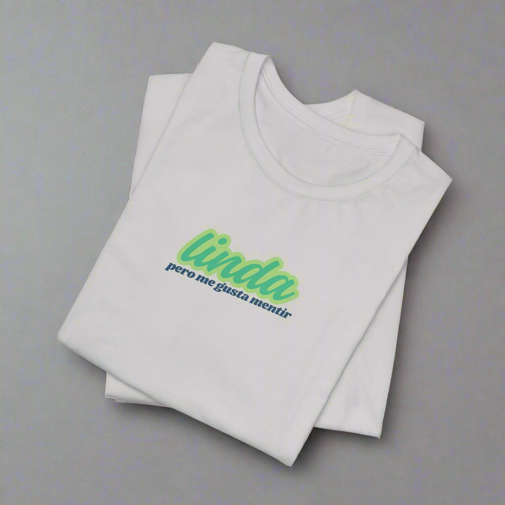 Puerto Rico Icons Shirt | LINDA PERO ME GUSTA MENTIR