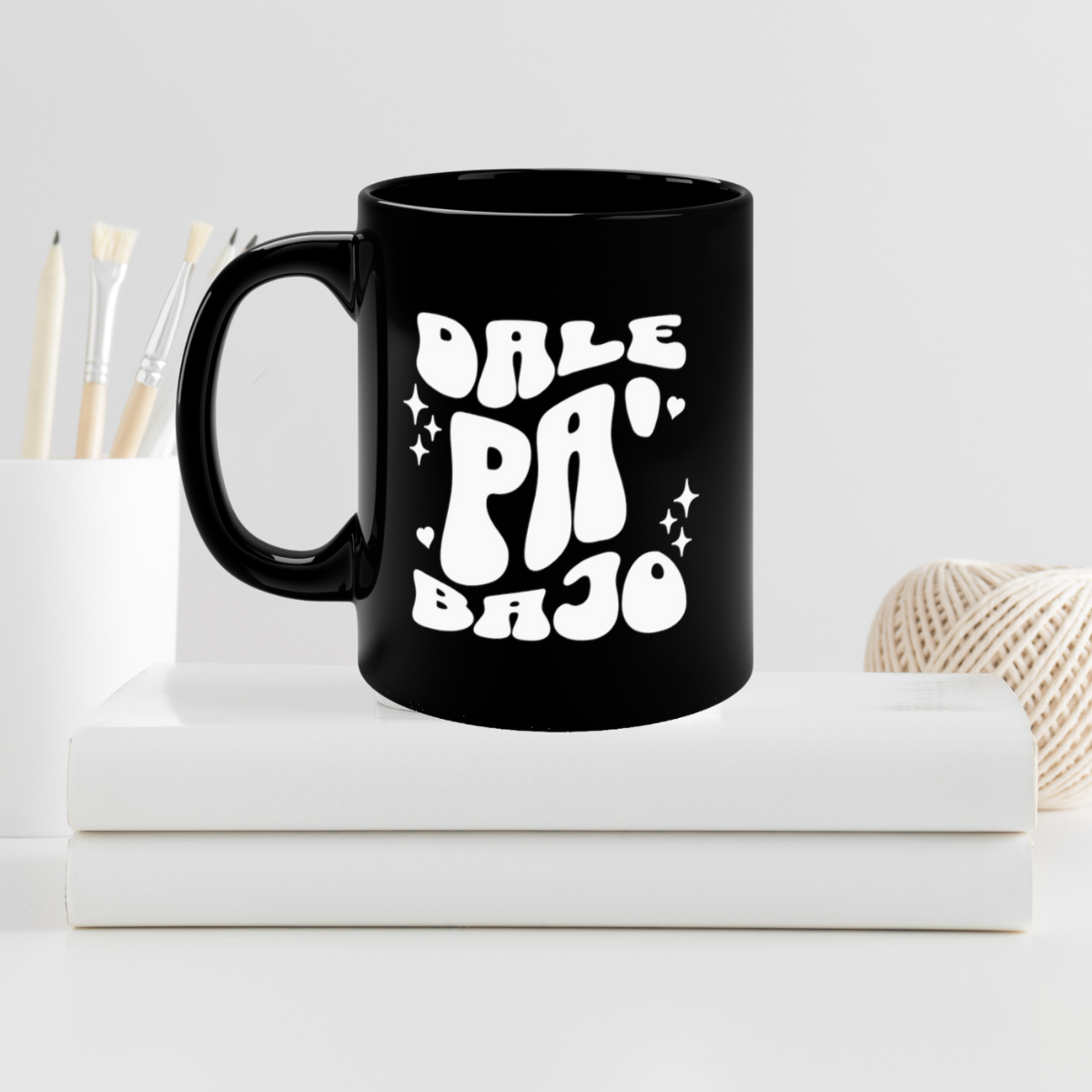 Puerto Rico Mug | DALE PA' BAJO | Ceramic 11 oz cup | Exclusive Puerto Rico Gifts | Puerto Rico Pride | Boricua Items