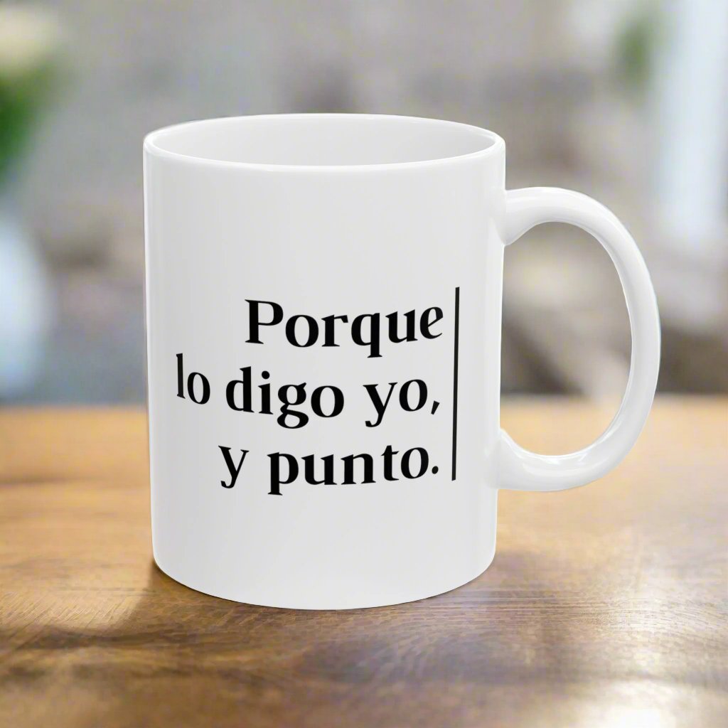 Puerto Rico Mug | Mom Sayings | Ceramic 11 oz cup | Exclusive Puerto Rico Gifts | Gift for Mom | Puerto Rico Pride | Boricua Items