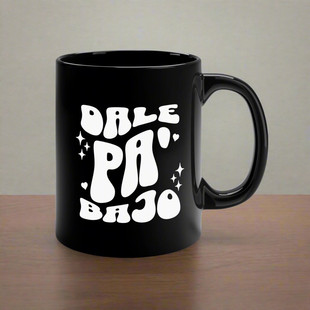 Puerto Rico Mug | DALE PA' BAJO | Ceramic 11 oz cup | Exclusive Puerto Rico Gifts | Puerto Rico Pride | Boricua Items