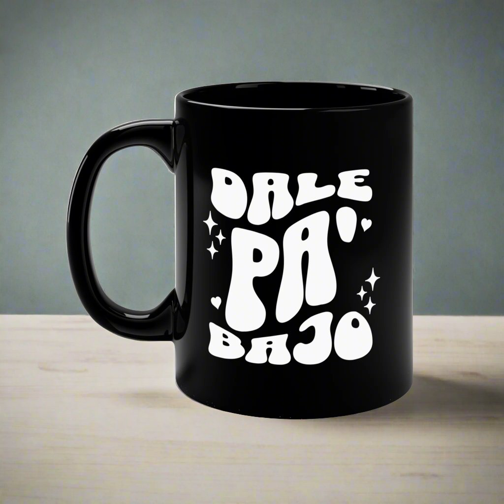 Puerto Rico Mug | DALE PA' BAJO | Ceramic 11 oz cup | Exclusive Puerto Rico Gifts | Puerto Rico Pride | Boricua Items