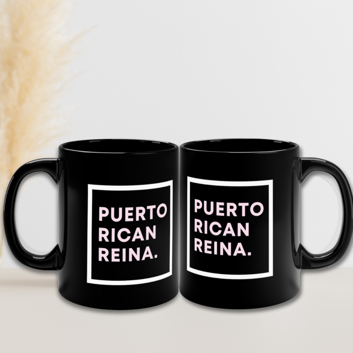 Puerto Rico Mug | PUERTO RICAN REINA | Ceramic 11 oz cup | Exclusive Puerto Rico Gifts | Puerto Rico Pride | Boricua Items